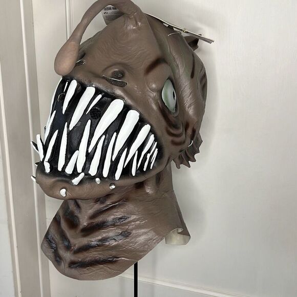 Amscan -Halloween Light Up Angler Fish Scary Mask - One size fits most teens and - Picture 2 of 9